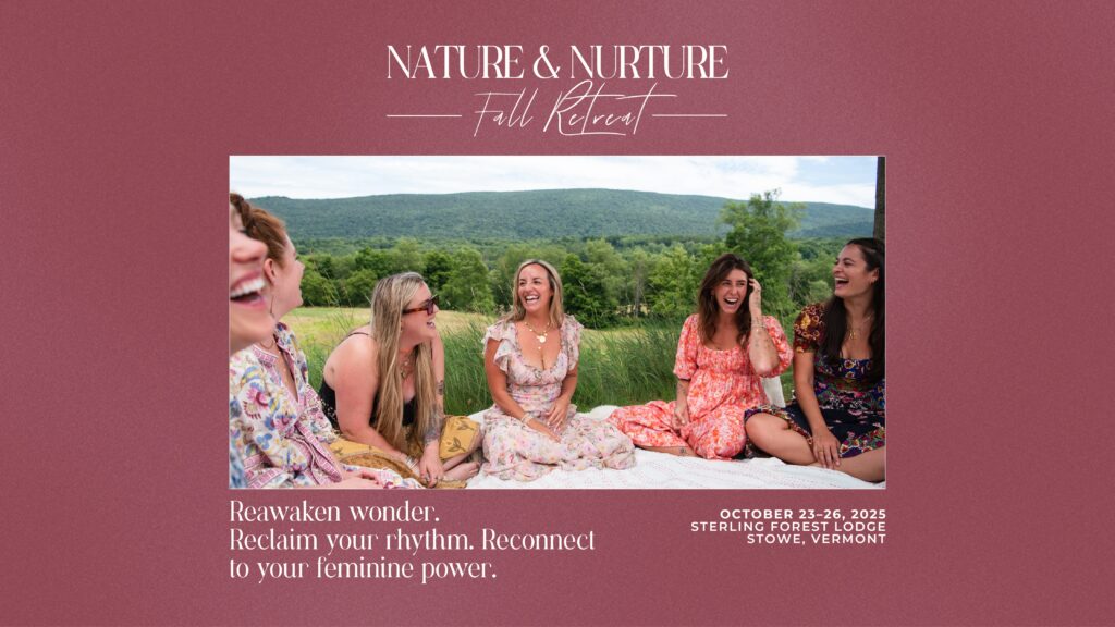 Nature and Nurture Retreat Graphic
